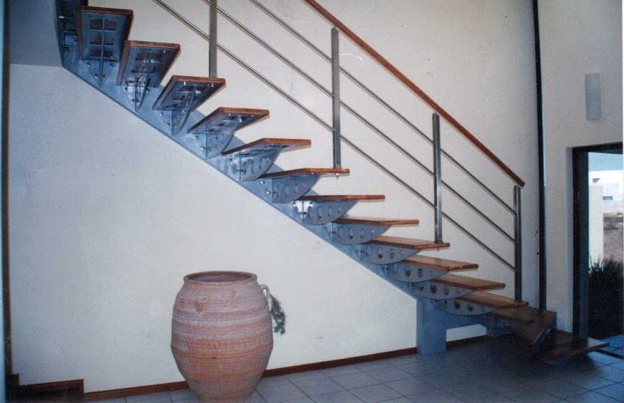 Stainles Steel Staircase.